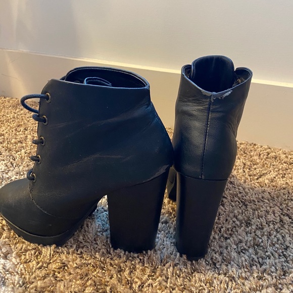 Black Ankle Boot - Picture 3 of 3